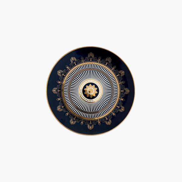 Jade Marlin Noir Elegance Plate
